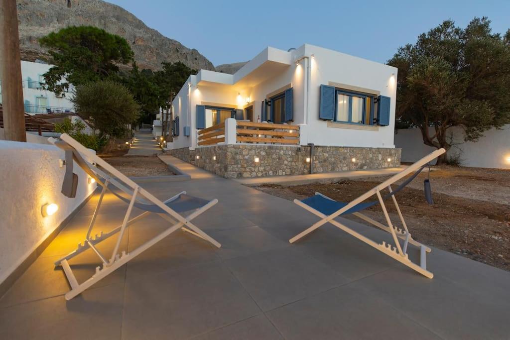 Villa Maria - Seashore Serenity Villa At Myrties Beach Kalymnos Екстериор снимка