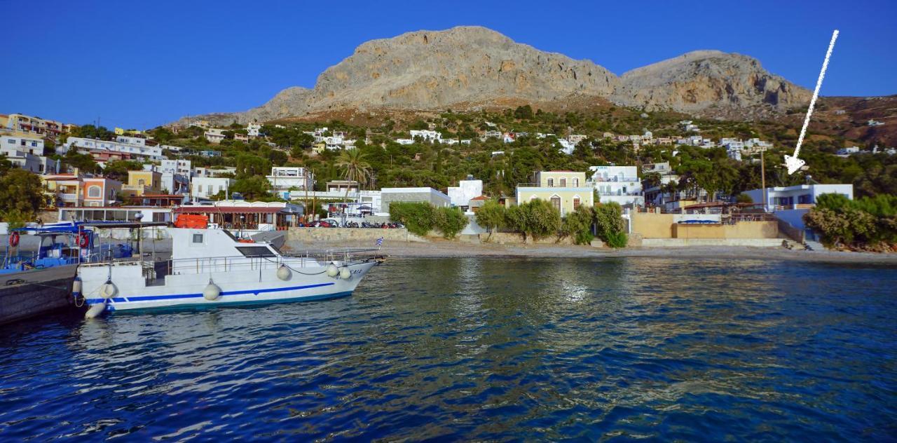 Villa Maria - Seashore Serenity Villa At Myrties Beach Kalymnos Екстериор снимка
