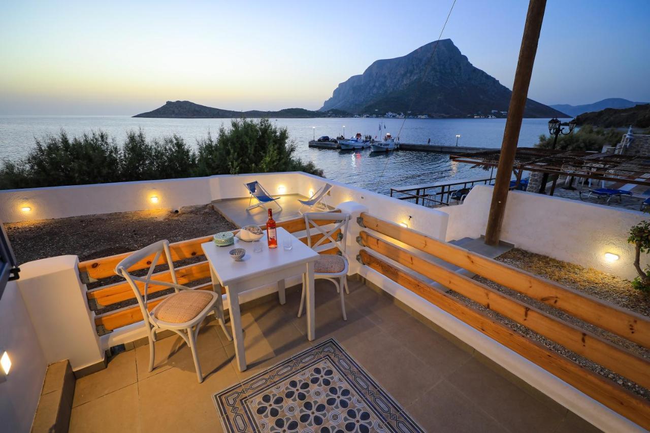 Villa Maria - Seashore Serenity Villa At Myrties Beach Kalymnos Екстериор снимка