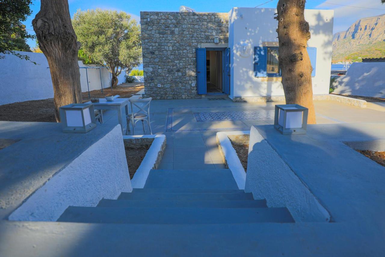 Villa Maria - Seashore Serenity Villa At Myrties Beach Kalymnos Екстериор снимка
